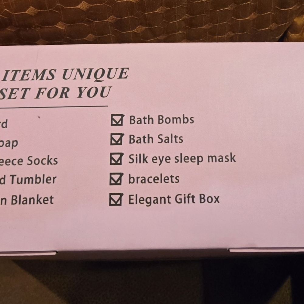 10-pc Luxury Bath/Spa Relaxation ROSE scented Soothing Gift Set- Self Care Pkg - Picture 9 of 14